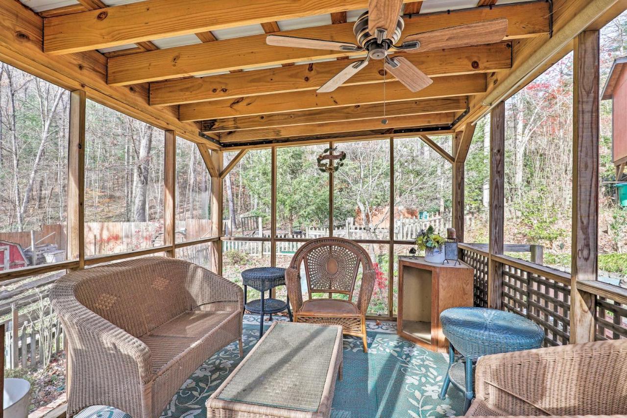 Asheville Mountain Getaway With Patio And Koi Pond! Екстериор снимка